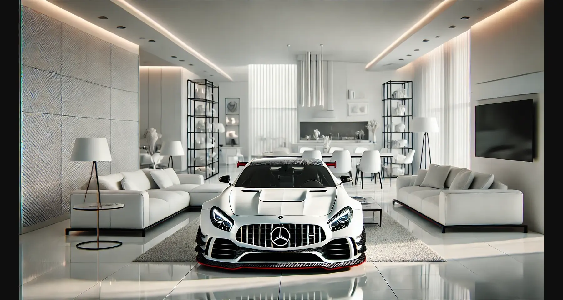 Mercedes AMG — Showroom Preparation